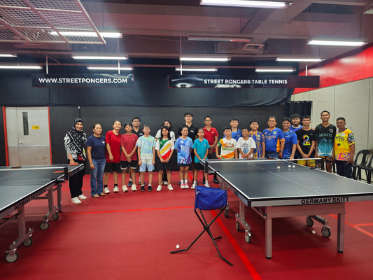 BARMM Table Tennis Delegation Kicks Off Training at Street Pongers Center for Palarong Pambansa 2025